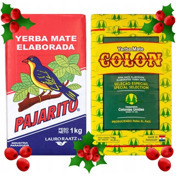 YERBA MATE PAJARITO BEARBEIDET 1KG / KOLON SPESIALUTVALG 1KG