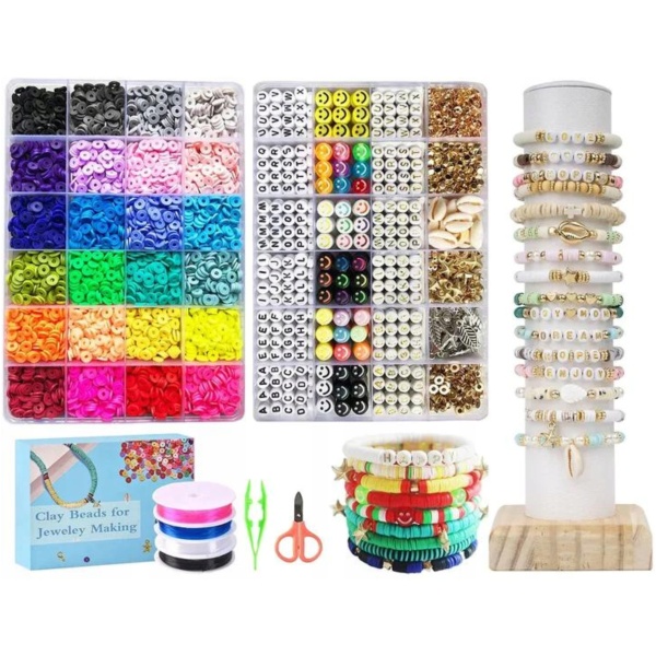 SETT FOR Å LAGE ARMBÅND PERLER 7200 STK
