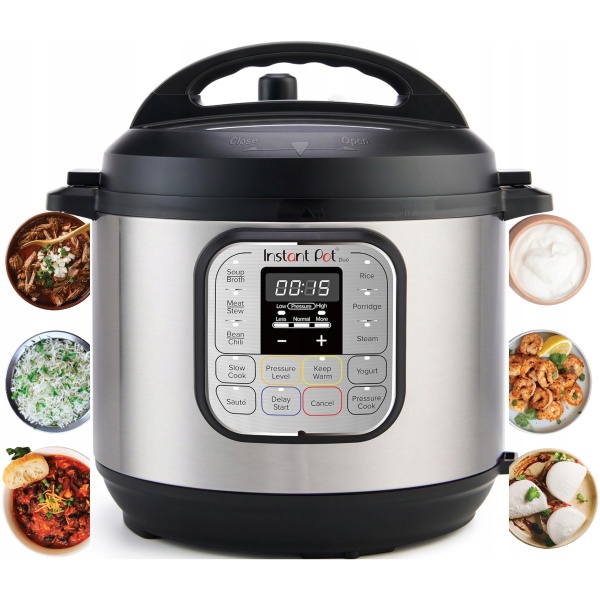 TRYKKOKER MULTICOOKER SLOWCOOKER INSTANT POT DUO 60 5,7L 14 PROGRAMMER 7-I-1