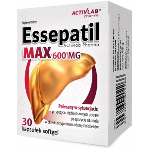 ESSEPATIL EKSTRA MAKS 600 MG 30 KAPS. ACTIVLAB