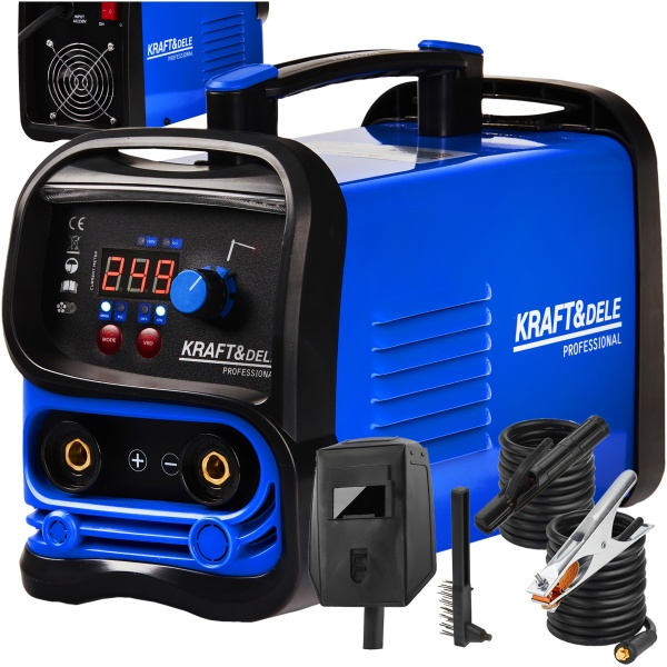 INVERTER SVEISEMASKIN IGBT MMA LIFT TIG 350A 3-I-1 BLUE KRAFT&DELE